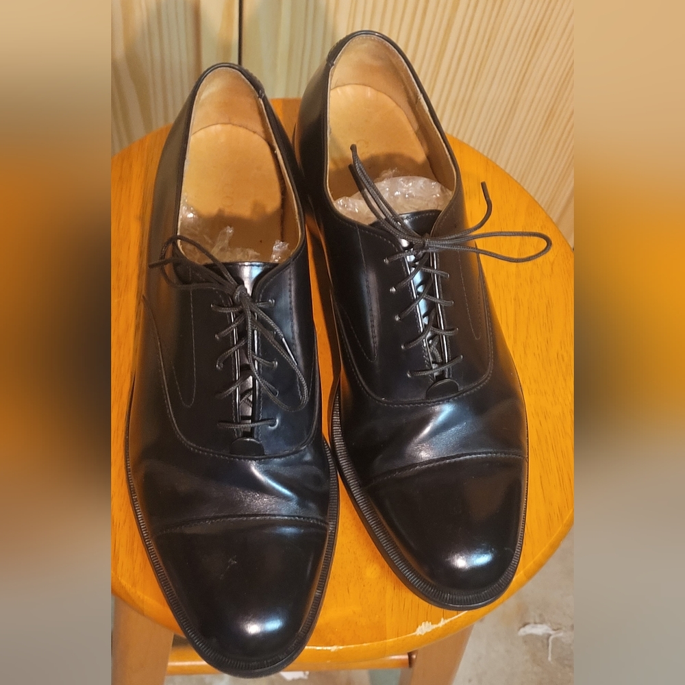 COLE HAAN Grand OS  Oxford Dress Shoes Black Leather